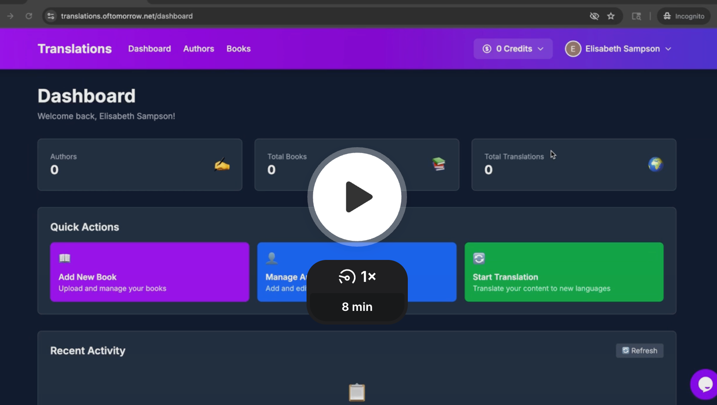 Translations of Tomorrow Video Tutorial